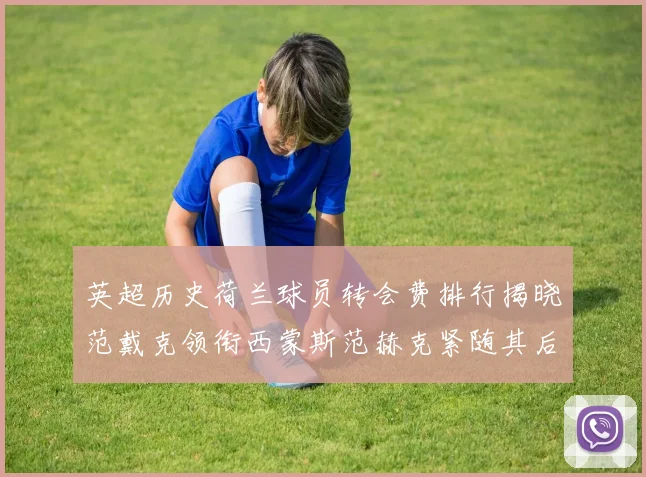 英超历史荷兰球员转会费排行揭晓范戴克领衔西蒙斯范赫克紧随其后